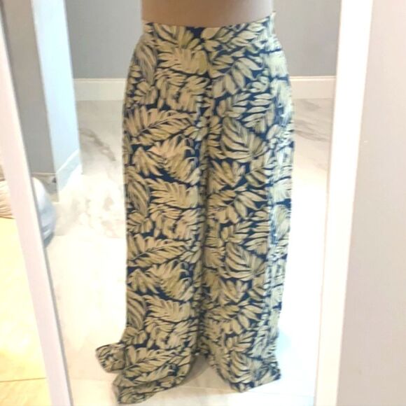 Tropical boho palazzo Pants sx XXL - Picture 9 of 12